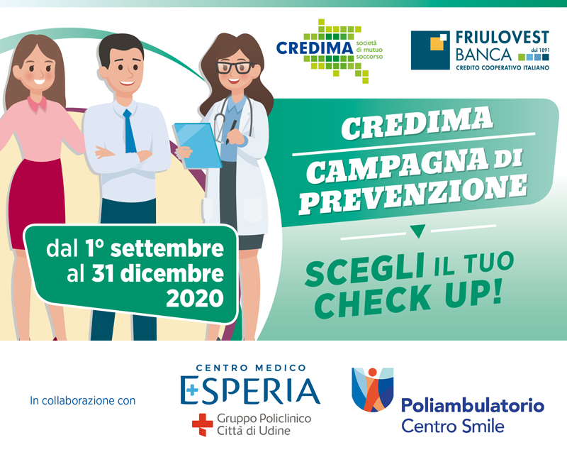 Campagna Di Prevenzione Check Up 2020 - Credima Società Di Mutuo Soccorso